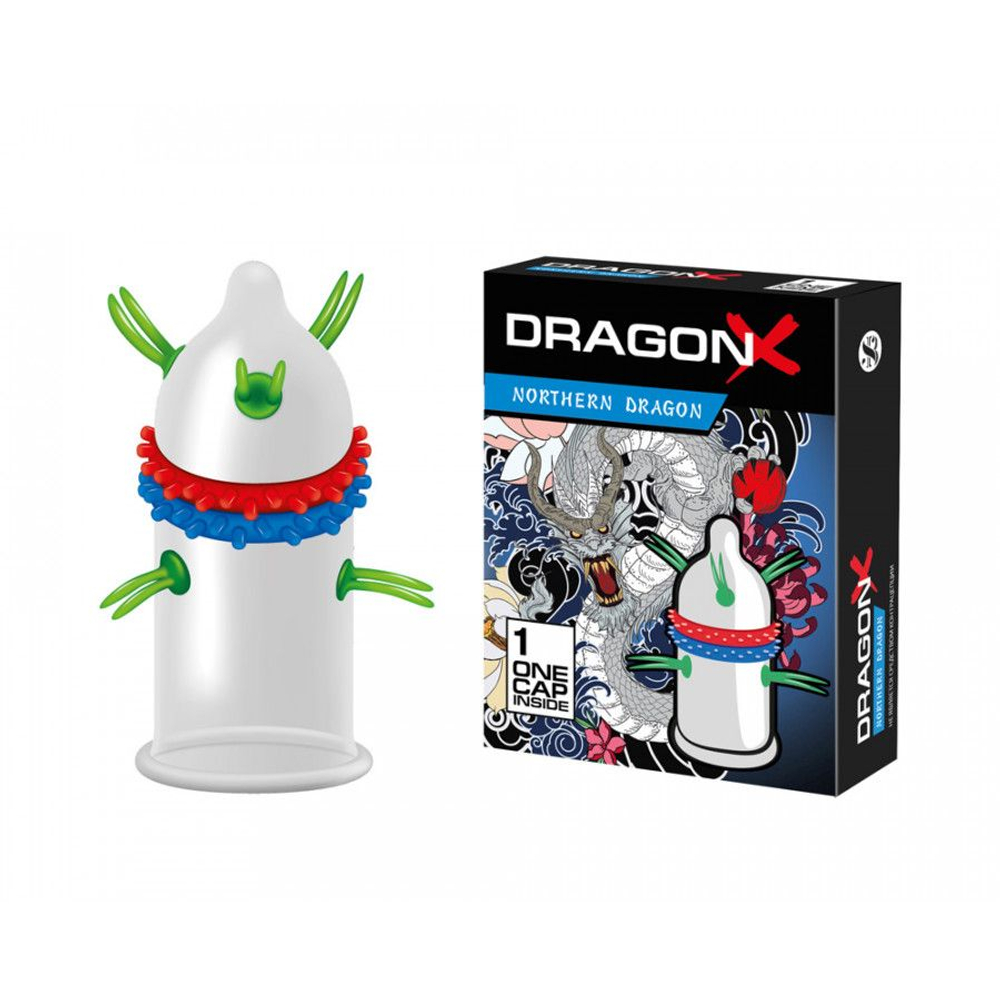 Стимулирующая насадка Dragon NORTHERN с эластичными усиками