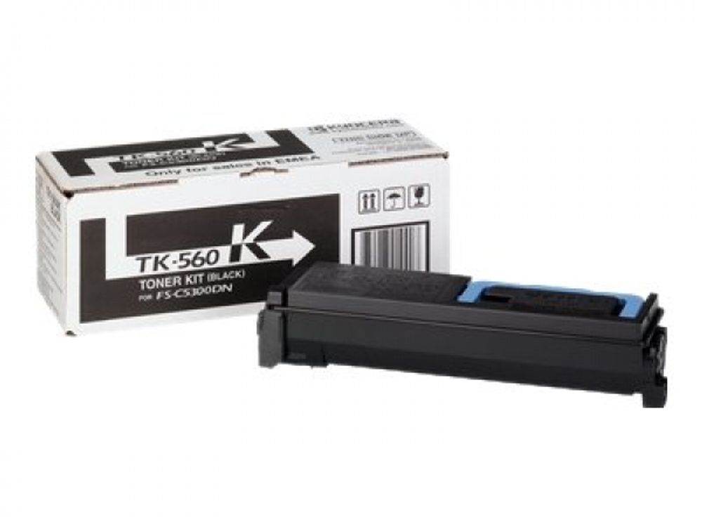 Тонер-картридж TK-560K для Kyocera FS-C5300DN/C5350DN Black 12 000 стр.