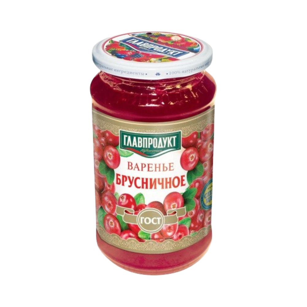 Варенье Брусничное 550г Главпродукт