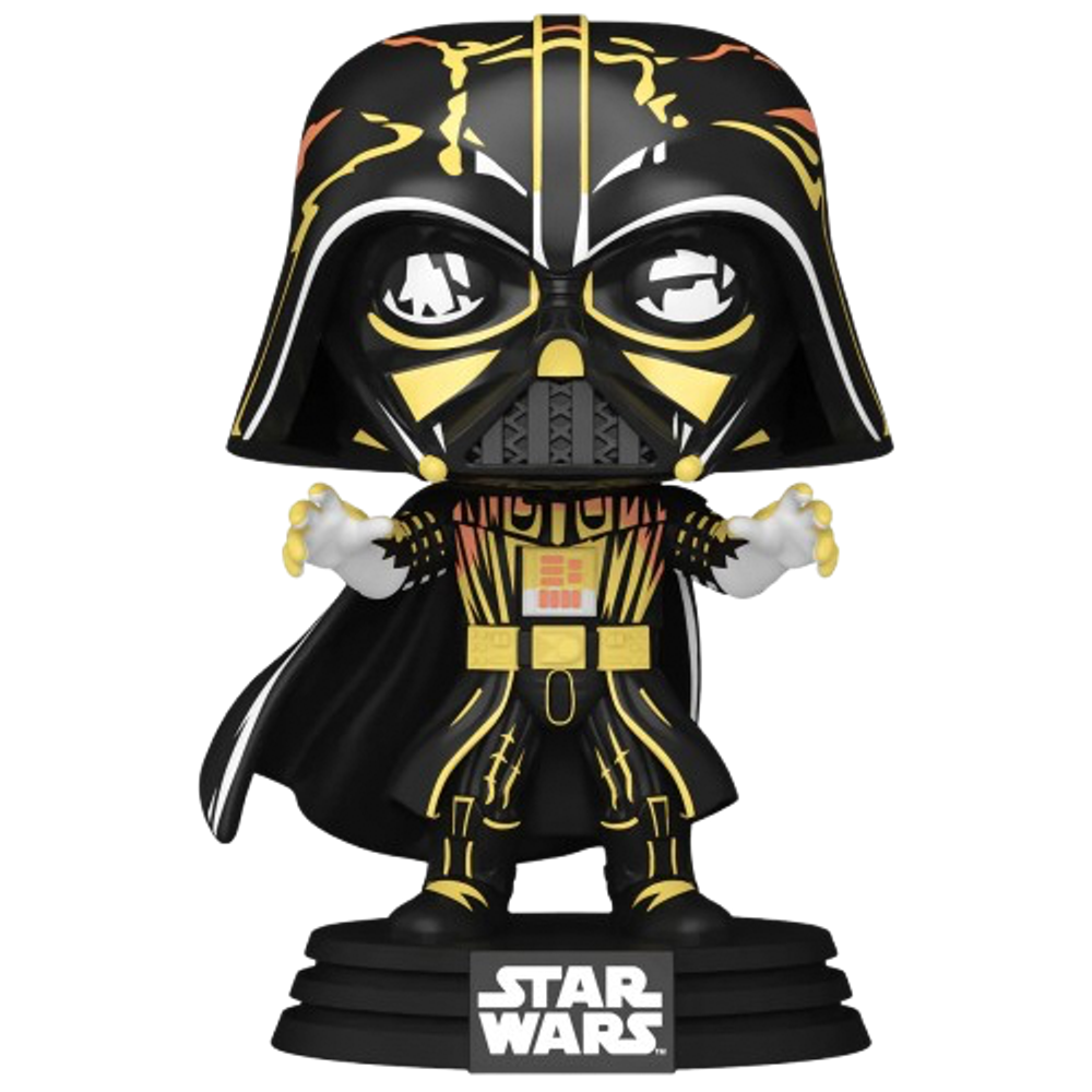 Фигурка Funko POP! Bobble Star Wars Darth Vader (Retro) (светится в темноте) (Exc)