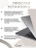 Чехол накладка Gurdini для Macbook Air 13.6" 2022 (A2681) пластик матовый Wet Asphalt