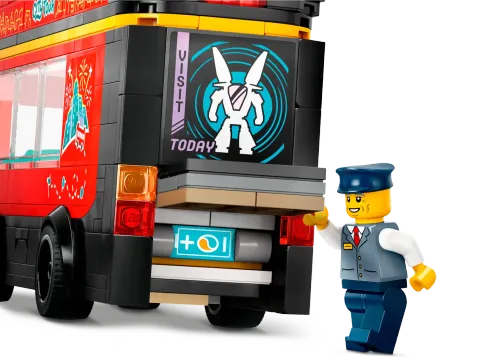 Конструктор LEGO City 60407 Двухэтажный экскурсионный автобус