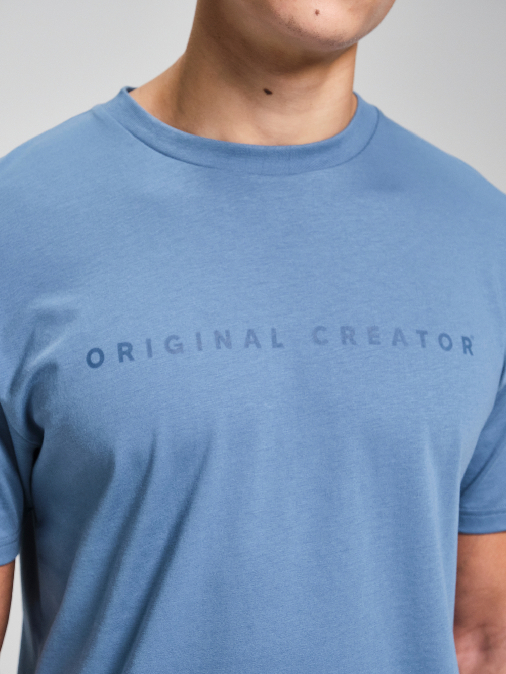 Футболка мужская ORIGINAL CREATOR OC. T-SHIRT, Светло-синий