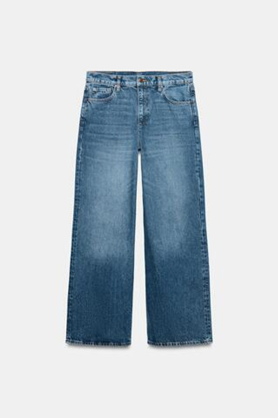 ДЖИНСЫ WIDE-LEG С НИЗКОЙ ПОСАДКОЙ — ZW COLLECTION — ZARA
