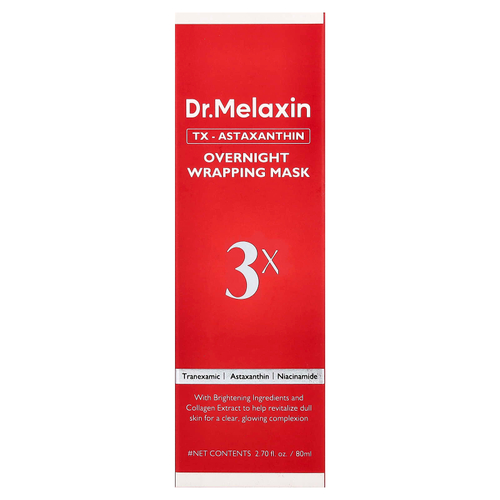 Dr.Melaxin, ночная освежающая маска с астаксантином, 80 мл (2,7 жидк. унции)