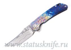 Нож Осаренко Дмитрий DOCK Prototype San Mai Timascusфотография - 1