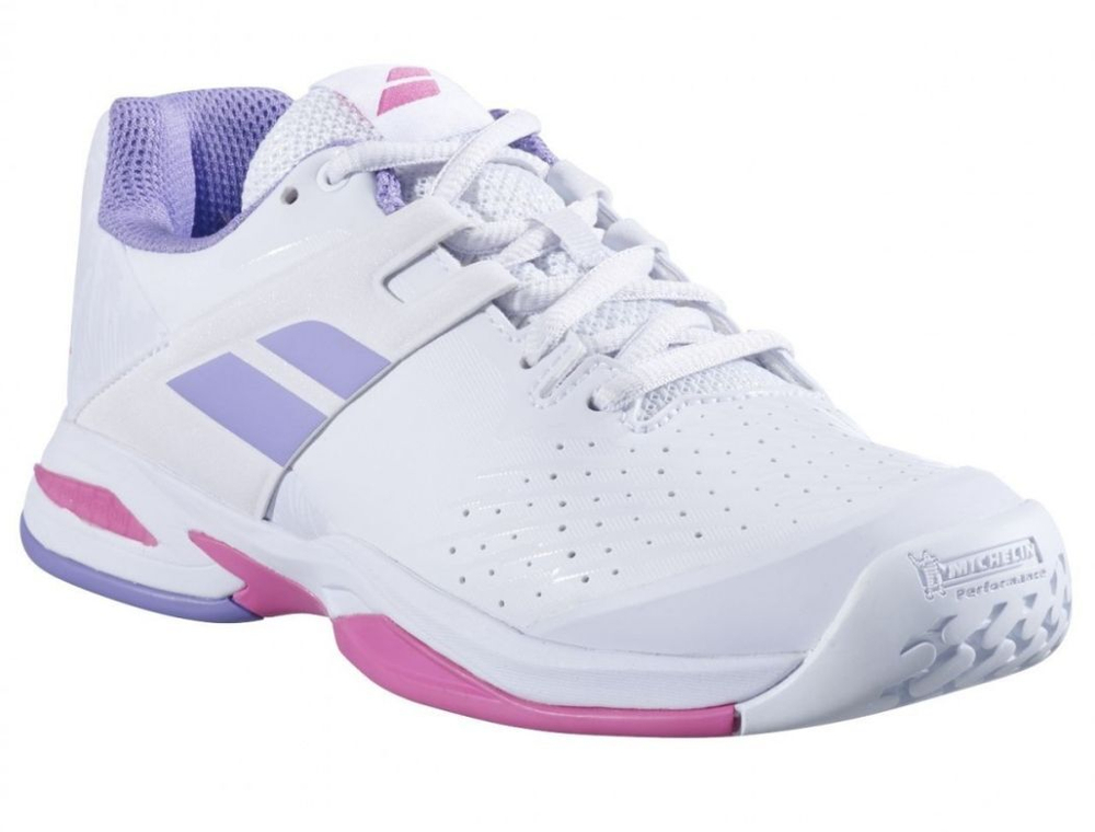детские Кроссовки теннисные Babolat Propulse All Court Girl - белый