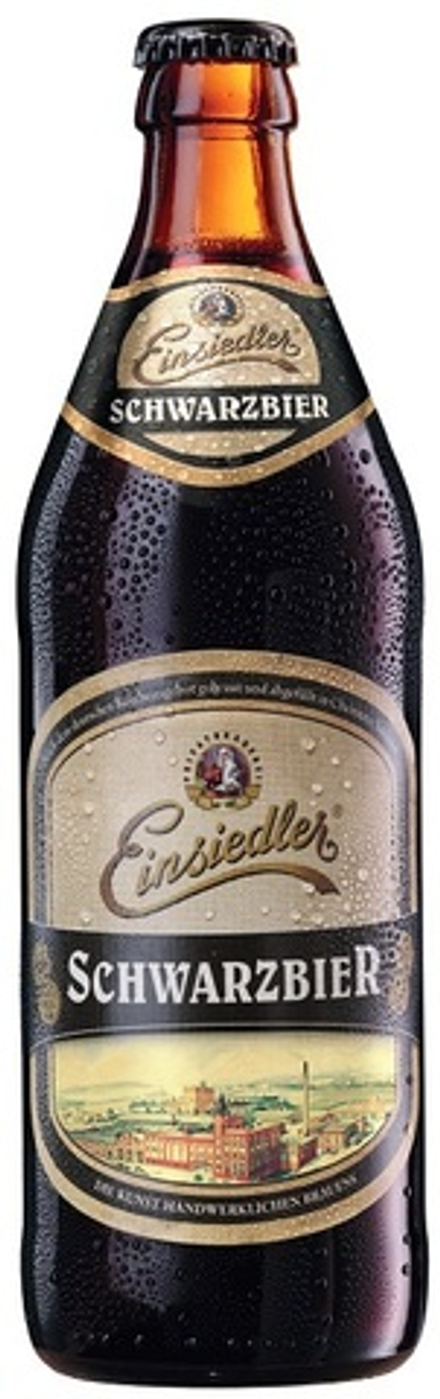 Пиво Айнзидлер Шварцбир / Einsiedler Schwarzbier 0.5 - стекло