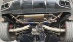 Выхлопная система с заслонками для Mercedes-Benz GLA45