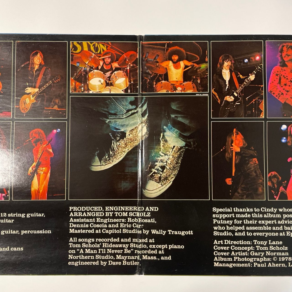 Винтажная виниловая пластинка LP Boston Don't Look Back (Канада 1978)
