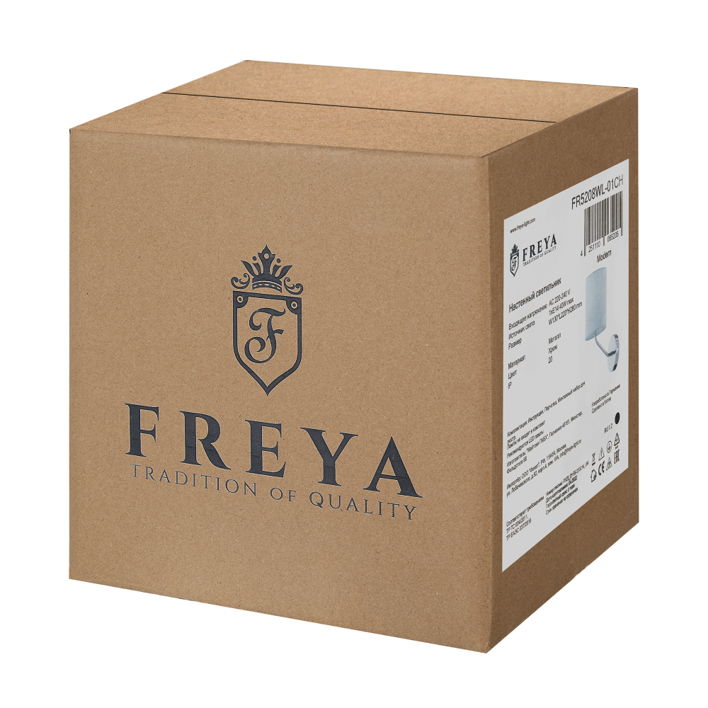 Настенный светильник (бра) Freya FR5208WL-01CH