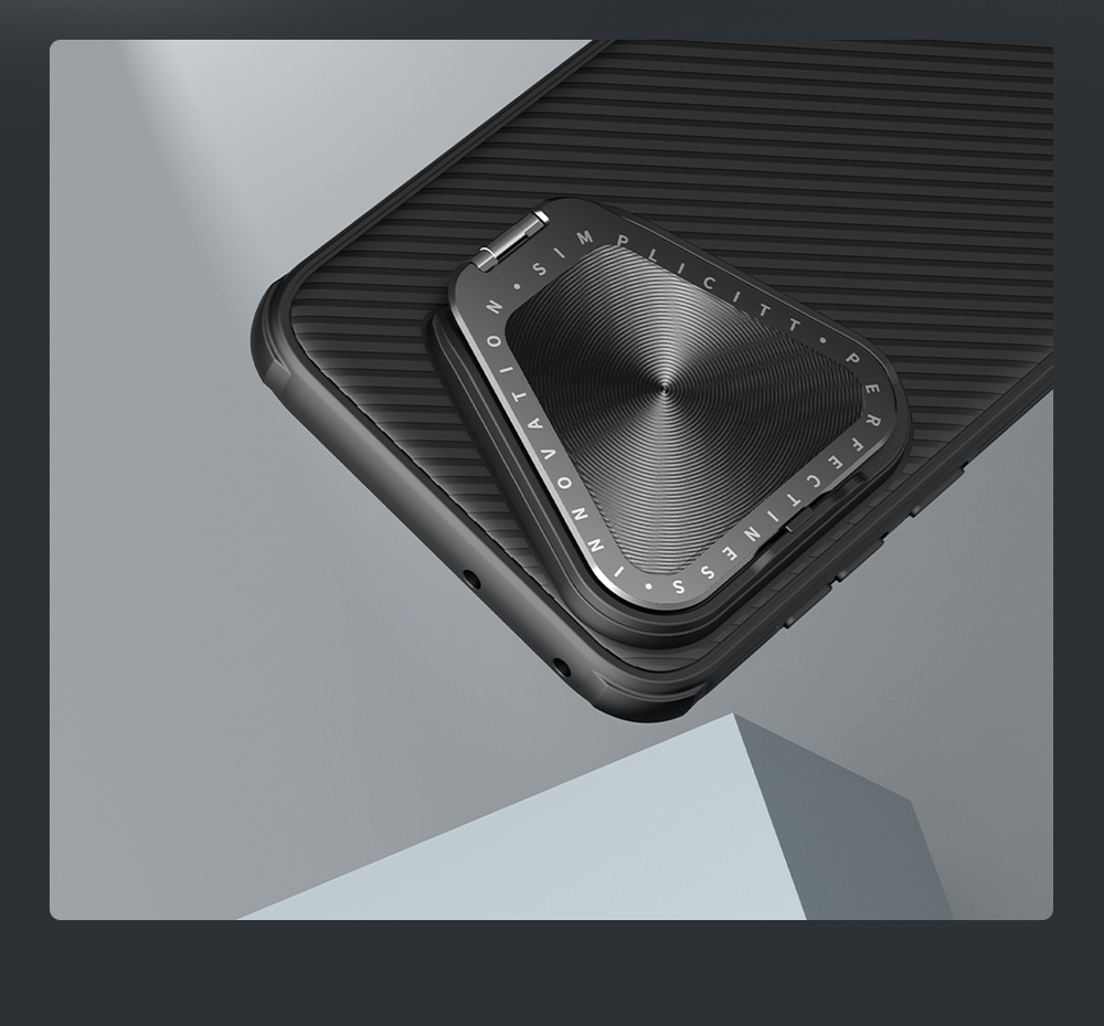 Чехол от Nillkin с металлической откидной крышкой для смартфона Huawei Pura 70, серия CamShield Prop Magnetic (с поддержкой магнитной беспроводной зарядки MagSafe)