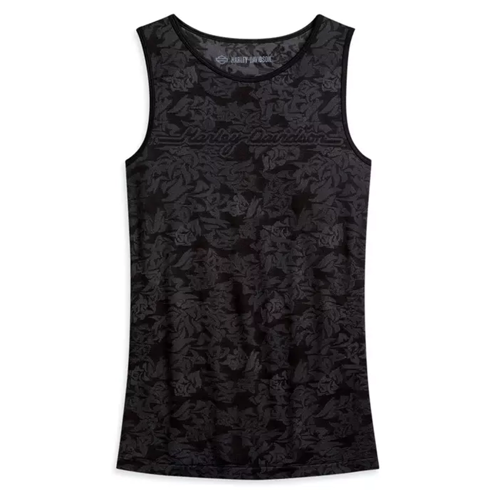 Топ Floral Jacquard Tank Harley-Davidson -50%
