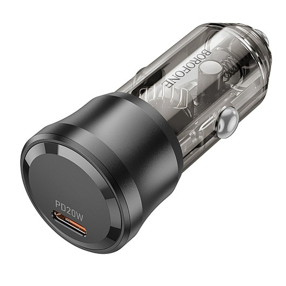 Автомобильное заряд. устр. Borofone BZ24 1C QC3.0 20W черное
