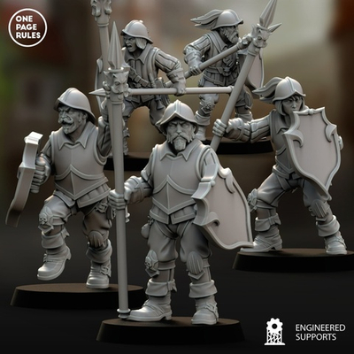 Empire Infantry/Militia Pikes