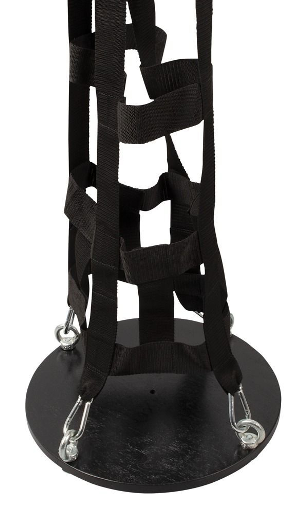 Подвесная клетка из ремешков Hanging strap cage (Цвет: черный)
