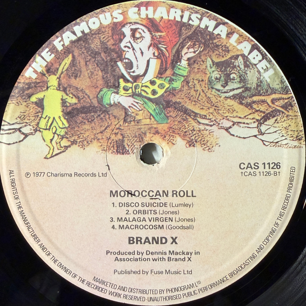 Brand X – Moroccan Roll (Англия 1977г.) Т