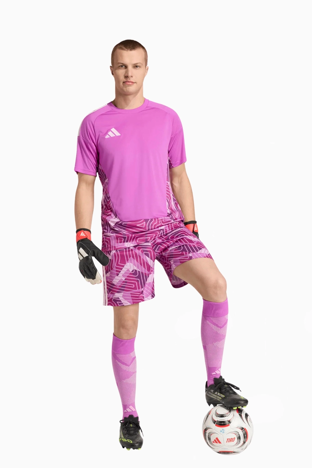 Вратарская Футболка adidas Tiro 26 Competition - розовый