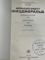 Книга " Великий Гэтсби. Ночь нежна. Рассказы "
