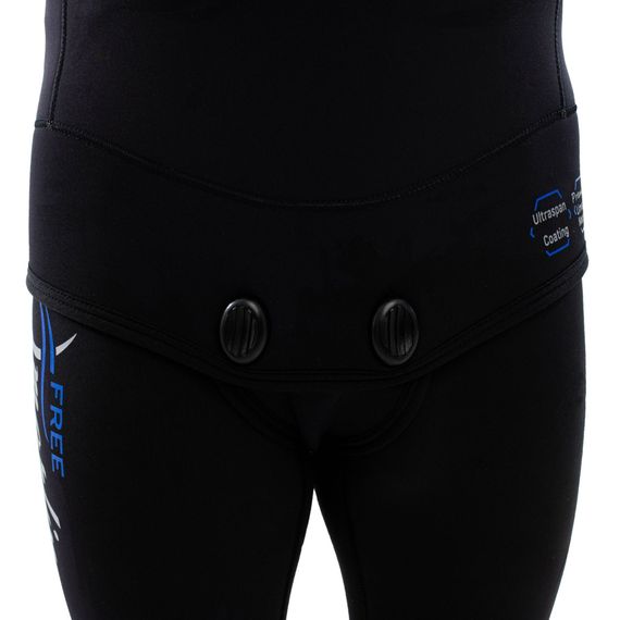 Гидрокостюм для фридайвинга Marlin Free Ultra man 5 мм черный