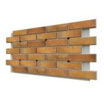 Клинкерная фасадная термопанель ЭППС Cerrad Loft brick Curry 1150x540