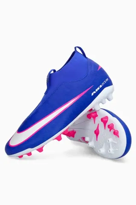 Бутсы Nike Zoom Mercurial Superfly 10 Academy AG Junior - синий