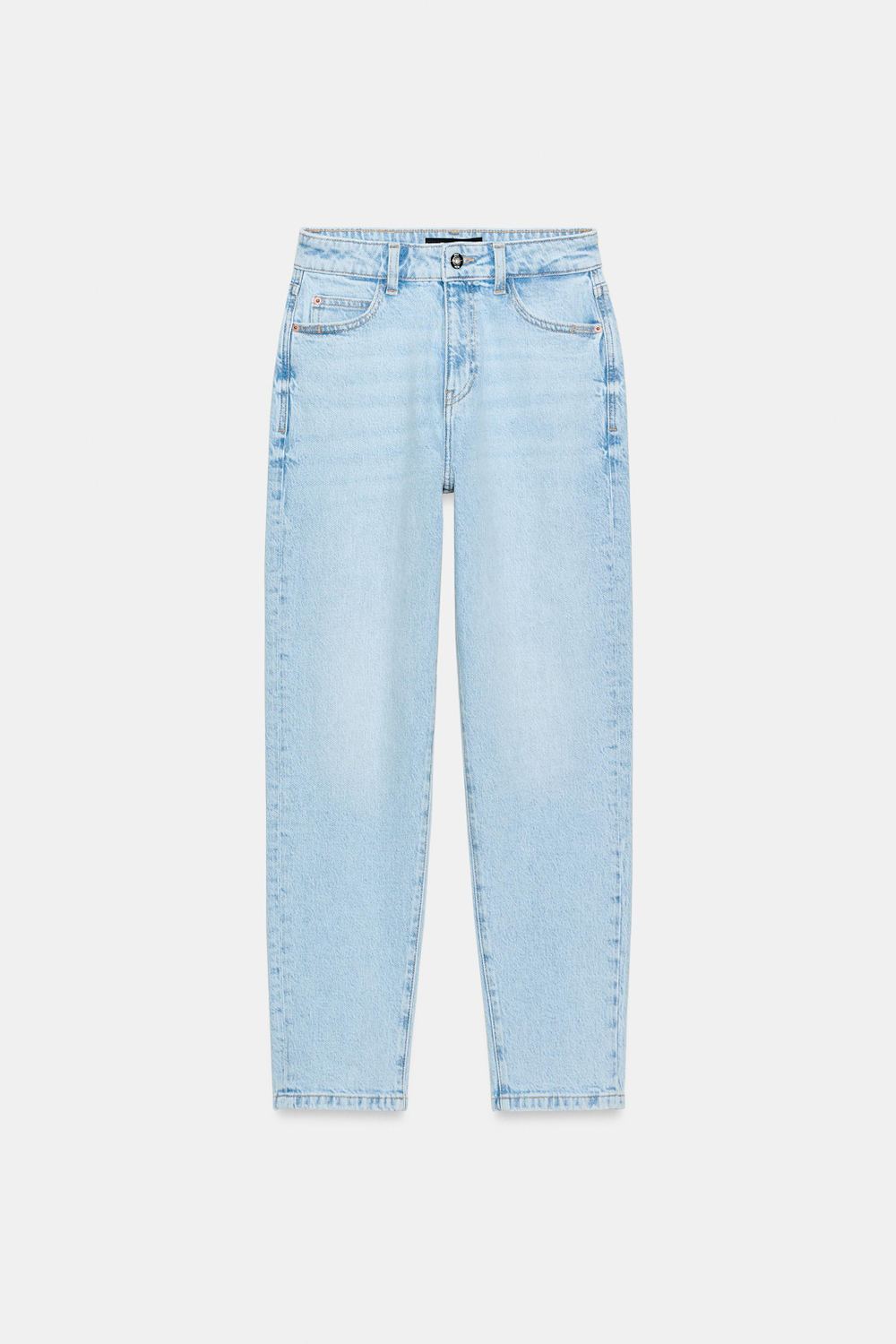 ДЖИНСЫ Z1975 MOM FIT С ВЫСОКОЙ ПОСАДКОЙ — ZARA