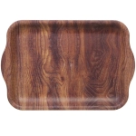 Поднос пластиковый «WOOD» 45*30*2,5см