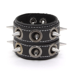 Напульсник Ring ( накладки 2 полосы с шипами )
