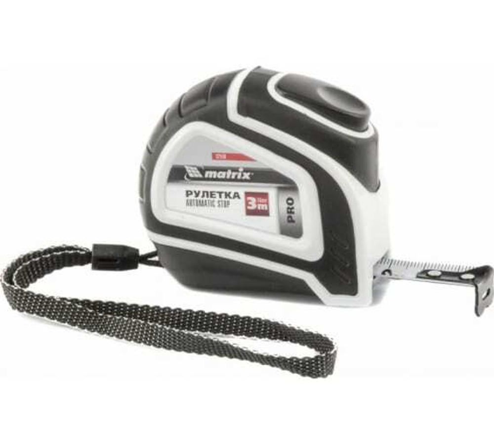 РУЛЕТКА MATRIX AUTOMATIC STOP 3МХ16ММ 32550