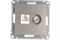 Розетка TV+RJ45 Systeme Electric ATLASDESIGN шампань 38175
