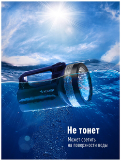 Ручной фонарь КОСМОС KOC860LED синий