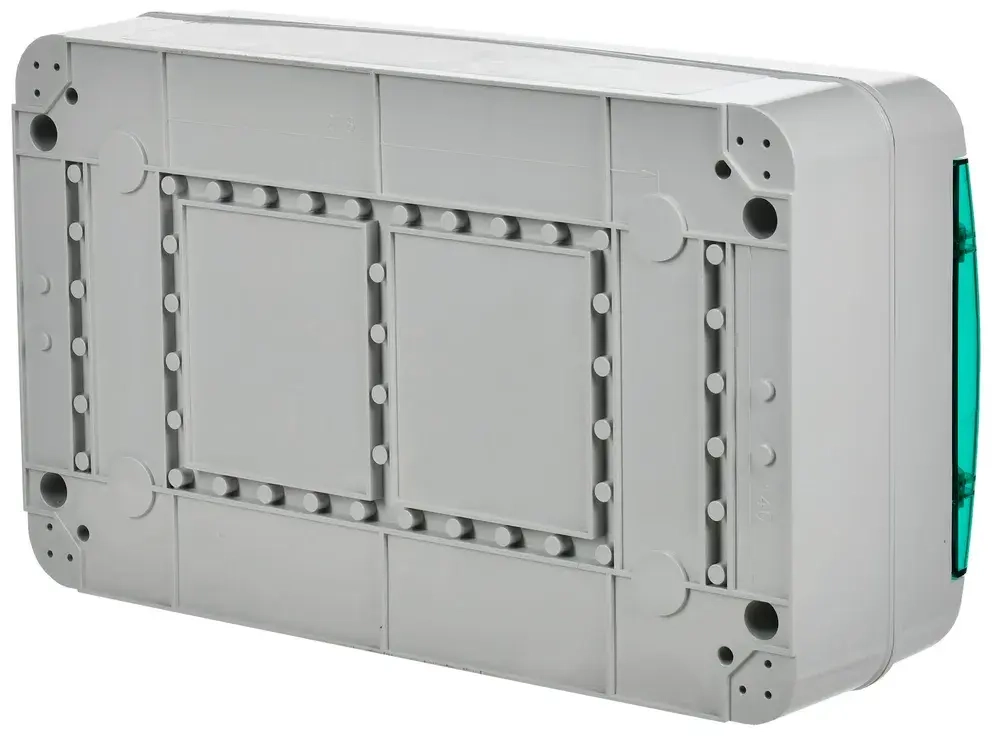Корпус пластиковый КМПн-18 IP65 зеленая прозрачная дверь TEKFOR IEK