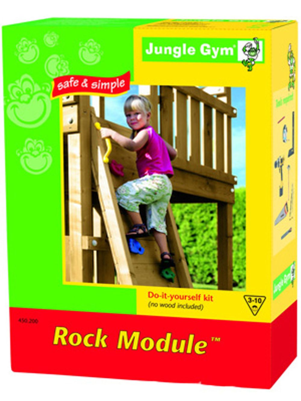 Комплект для сборки дополнительного модуля Jungle Gym Rock