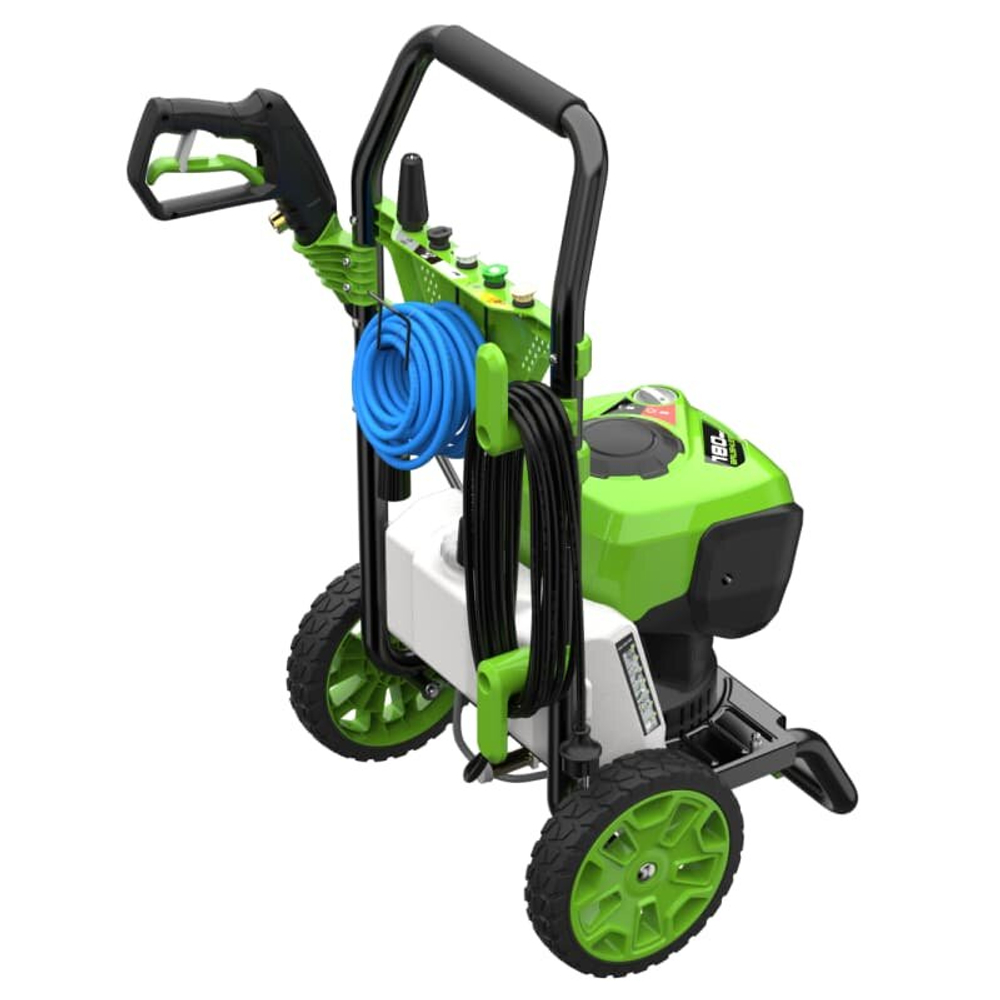 Мойка высокого давления GREENWORKS GDPW-Semi-P15 2000Вт,180бар,660 л/час.,шланг10 м (5106007)