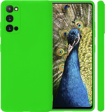 Мягкий Soft Touch чехол из силикона для SAMSUNG GALAXY S20 (не ULTRA / FE / PLUS!) с бархатной подкладкой