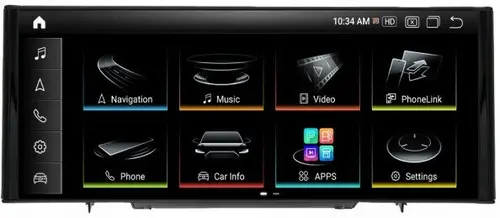 Магнитола для Audi A8 2010-2017 - RDL-1284 монитор 12.3" на Android 14, Быстрая, CarPlay, 4G SIM-слот