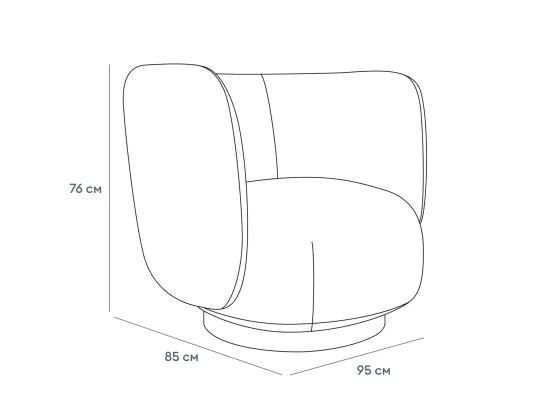 Кресло Lucca 964742