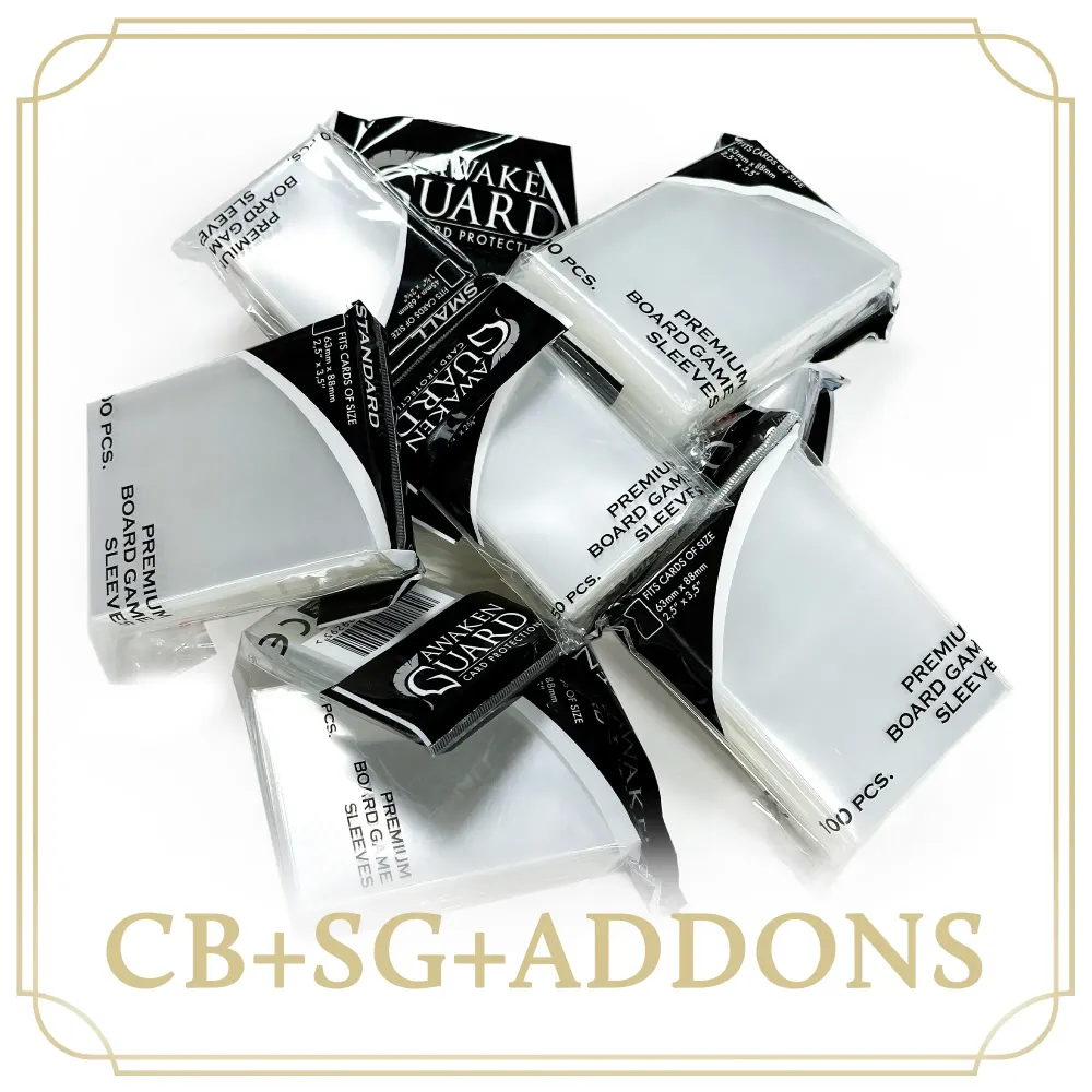 [Предзаказ] Lands of Evershade Sleeves Box bundle (CB + SG + Addons)