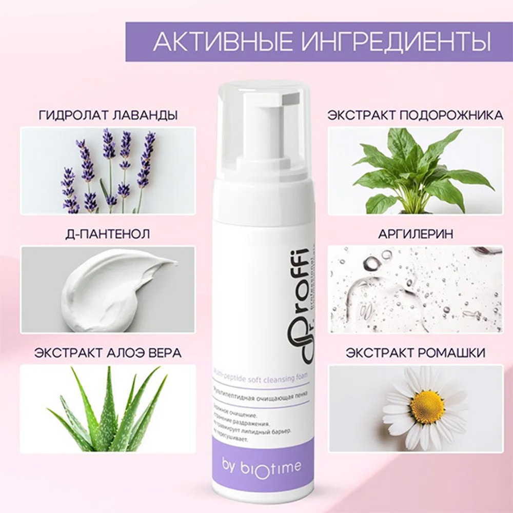 Набор косметики для лица Комплексный уход с Пептидами Doctor Proffi by Biotime Multi-Peptide Set