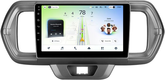Магнитола для Toyota Passo 3, Daihatsu Boon 3 2016-2023 - Teyes CC4L-DTS монитор 9" IPS, Android 14, Быстрая, Snapdragon 662, CarPlay, 4G SIM-слот