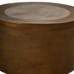 Приставной столик Pols Potten Bolt antique brass, латунь