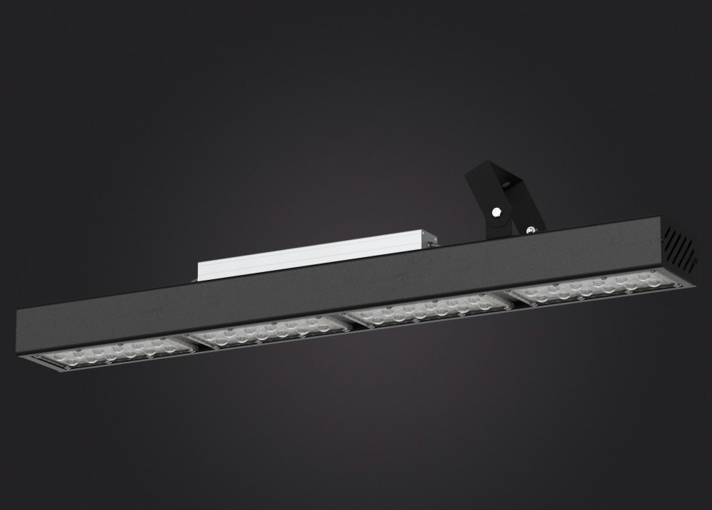 Светильник LED 100Вт 5000К 16200Лм IP67 Awax II U1 Lens D30 776х94х100мм DARKLUM