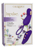 Фиолетовый вибротренажёр Кегеля с электростимуляцией Intimate E-Stimulator Remote Teaser (Цвет: фиолетовый)