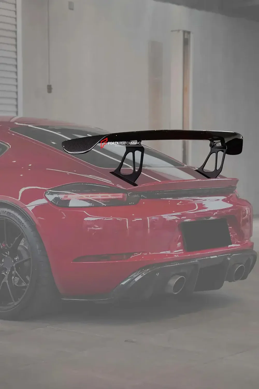 Карбоновый спойлер в стиле GT4 для Porsche 718 982 2016+ Порше