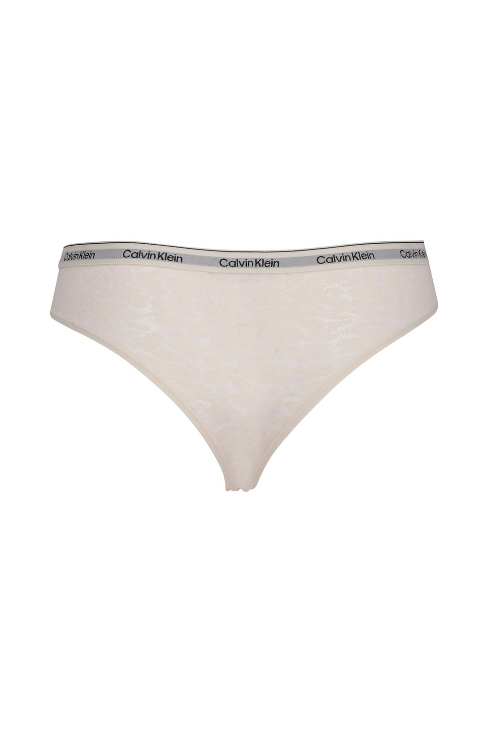 Кружевное трусики-бразилианки 3 шт. Calvin Klein Underwear - черный(000QD5225E)