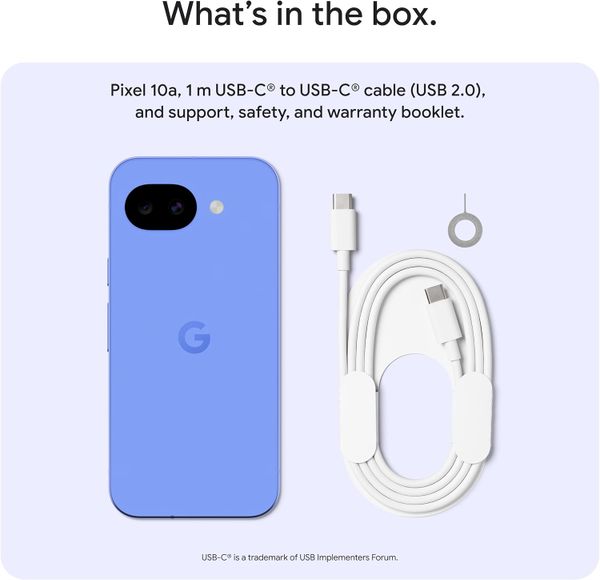 Смартфон Google Pixel 10a 8/128 ГБ Лаванда | Lavender (Global)