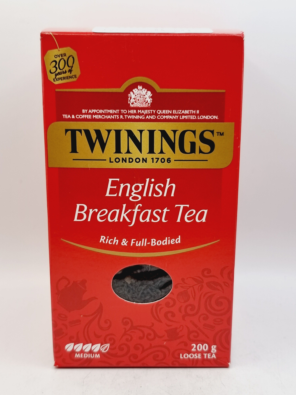 Чай черный Twinings "English Breakfast Tea" листовой 200 г (из Финляндии)