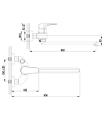 Смеситель универсальный LEMARK SHIFT – LM4317C