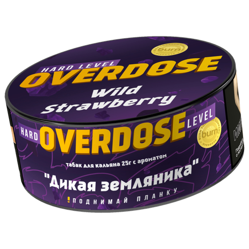 М. Табак для кальяна Overdose Дикая земляника, 100г.
